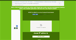 Desktop Screenshot of mijnip.nl